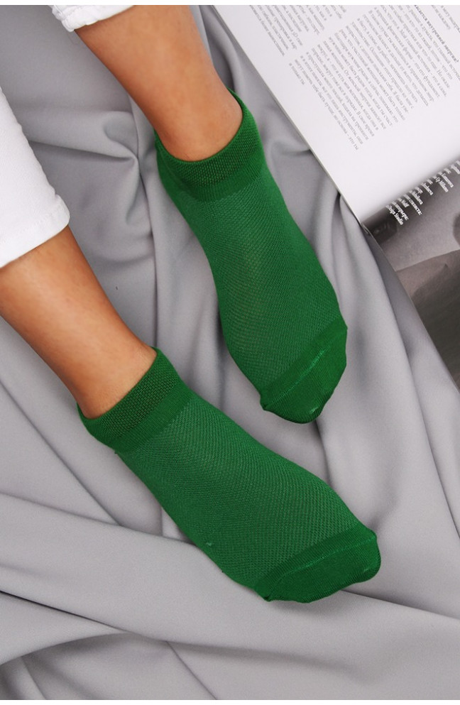 Носки женские сетка зеленые размер 37-40 120859L
