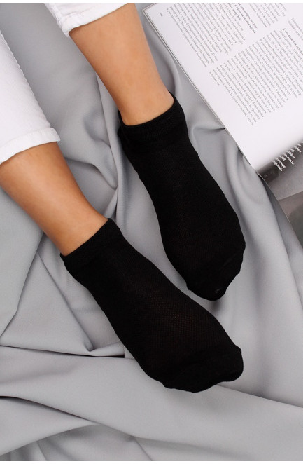 Шкарпетки жіночі сітка чорні розмір 37-40 