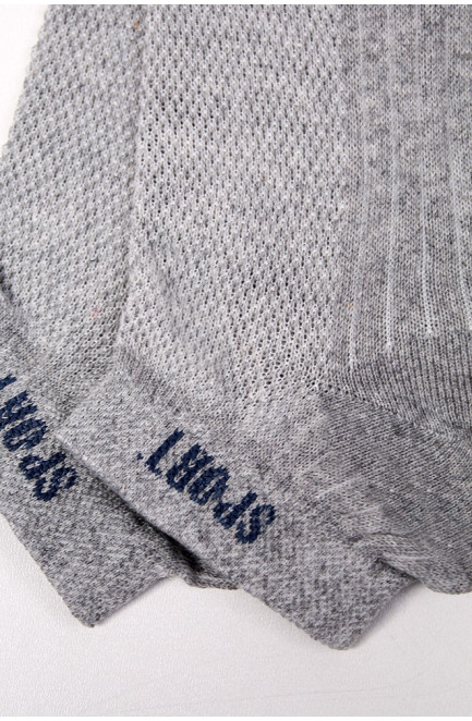 Носки мужские сетка серые размер 39-40
