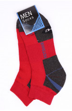 Шкарпетки чоловічі демісезонні червоні 126201L