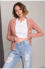 Пиджак женский розовый размер 2 105914L