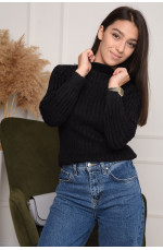 Свитер женский 3143 черный 113766L