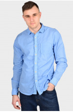 Рубашка мужская голубая 128967L