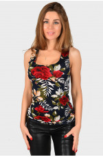 Майка женская темно-синяя 129612L