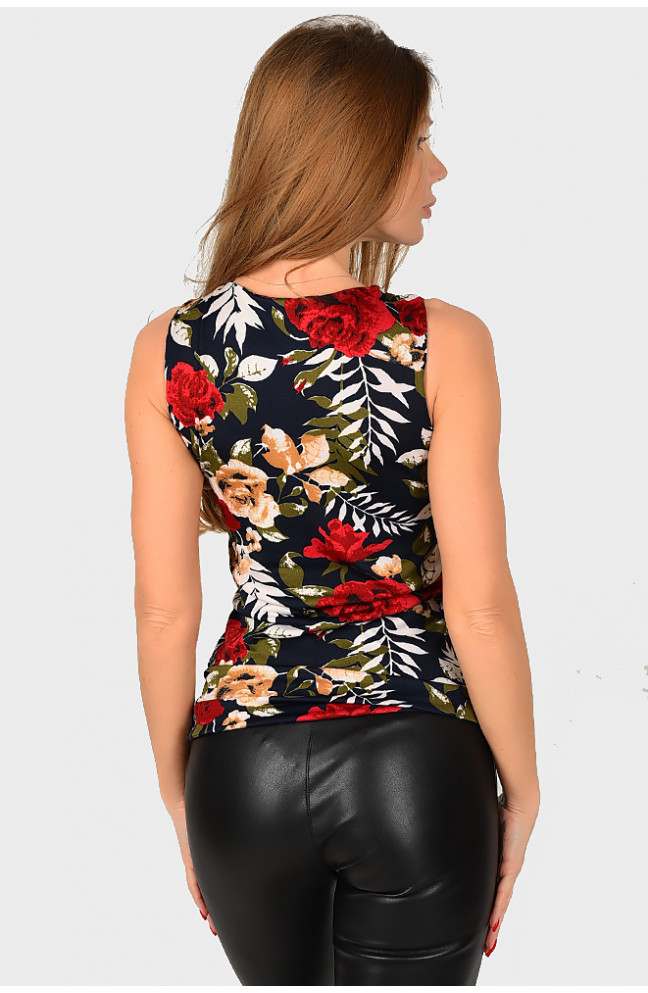 Майка женская темно-синяя 129612L