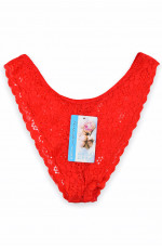 Трусы женские красные 129824L