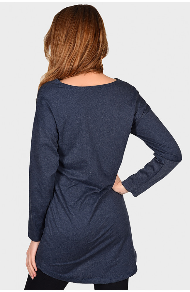 Туника женская серая 130848L