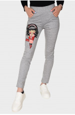 Спортивные штаны подросток серые размер ХS 131025L