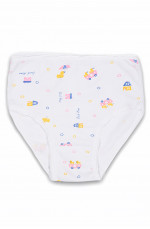 Трусики  детские девочка белые размер 7-8 131052L