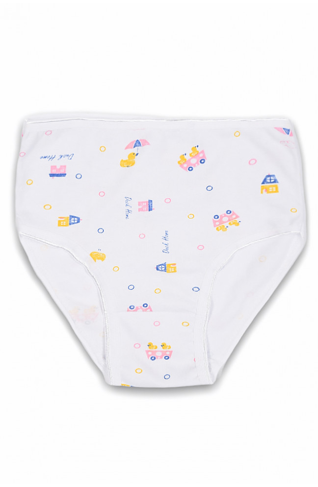 Трусики  детские девочка белые размер 7-8 131052L