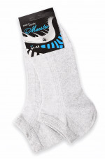 Шкарпетки чоловічі світло-сірі розмір 41-45 131214L