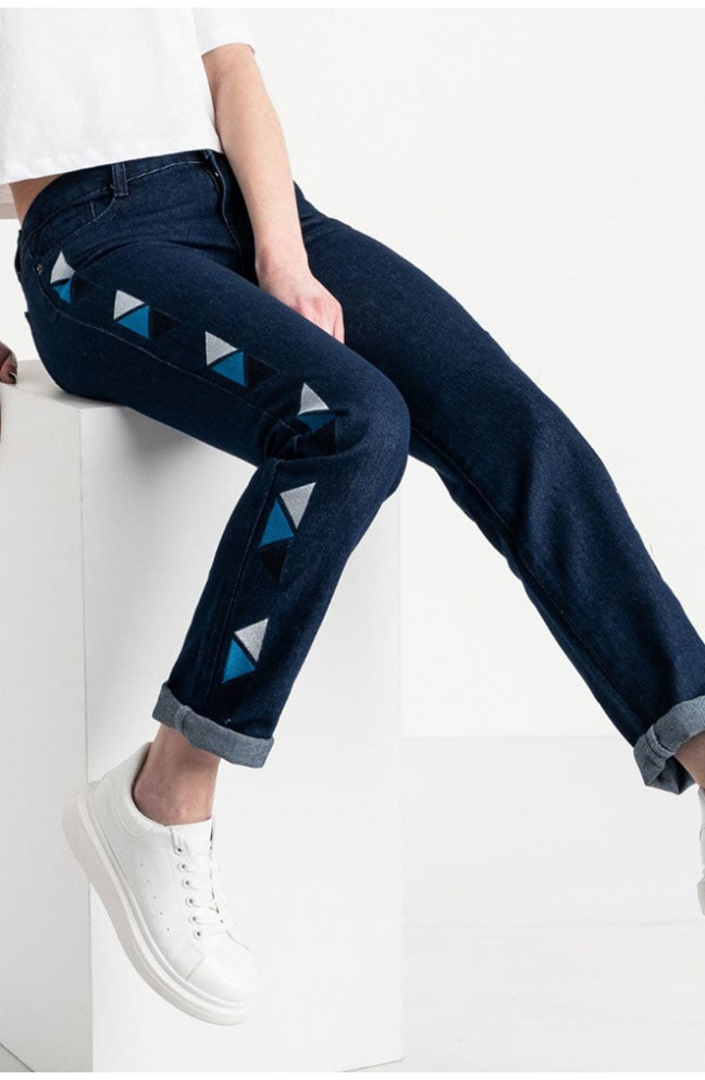 Джинсы женские темно-синие 131238L