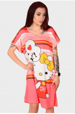 Ночнушка женская коралловая размер XL 131288L