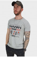 Футболка мужская серая 131734L