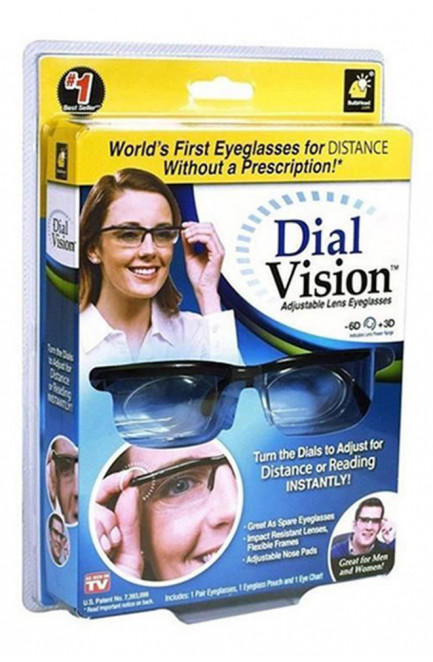 Очки с регулировкой диоптрий линз Dial Vision 131923L