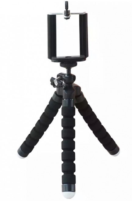 Гибкий штатив для телефона черный 132255L