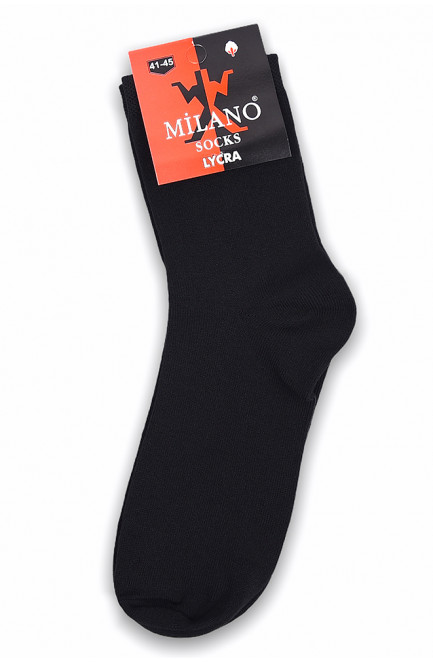Шкарпетки чоловічі чорні розмір 41-45 132579L