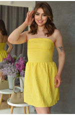 Сарафан жіночий жовтого кольору  розмір S/М 133858L