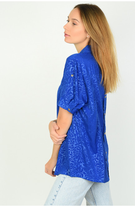 Блуза женская синяя размер XXL 134534L