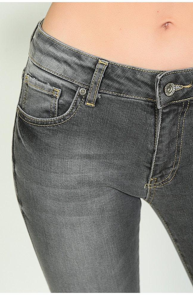 Джинсы женские серые размер 27 135655L