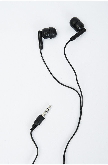 Навушники провідні чорні 3.5mm 136381L