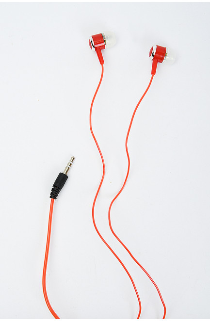 Навушники провідні червоні 2.5mm 136399L