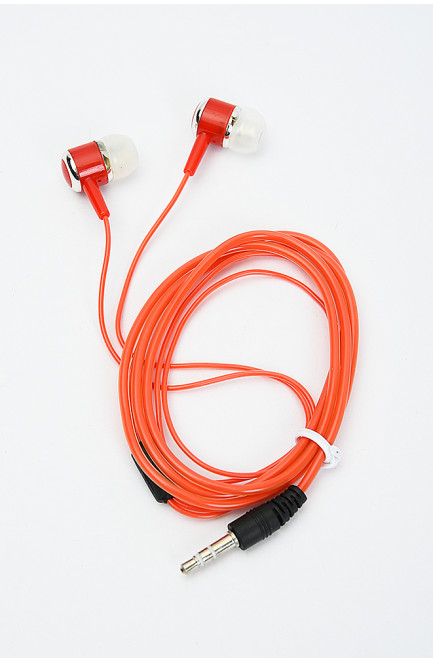 Навушники провідні червоні 2.5mm 136399L