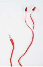 Навушники провідні червоні 3.5mm 136405L