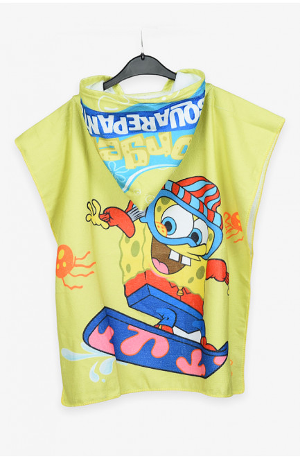 Полотенце детское с капюшоном желтый 136455L