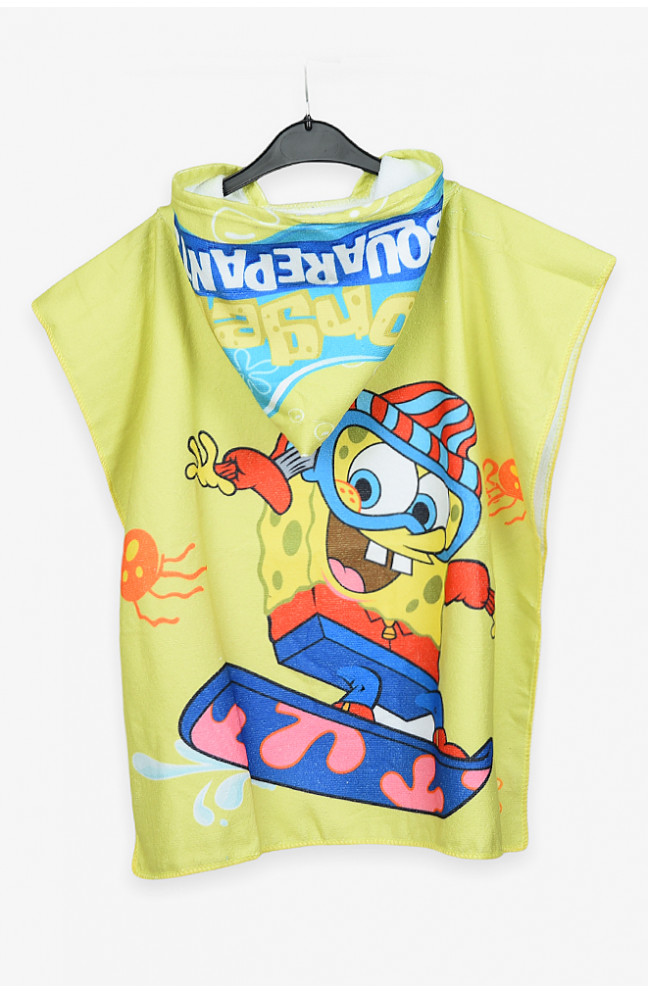 Полотенце детское с капюшоном желтый 136455L