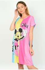 Ночнушка женская розовая размер XL 136610L