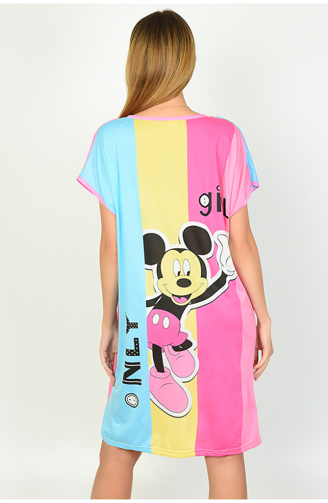 Ночнушка женская розовая размер XL 136610L