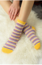 Шкарпетки жіночі жовті розмір 38-40 137097L