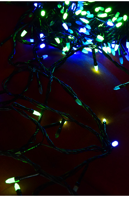 Гирлянда LED 200 ламп черная 137252L