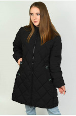 Куртка женская черная размер 3 XL 138974L