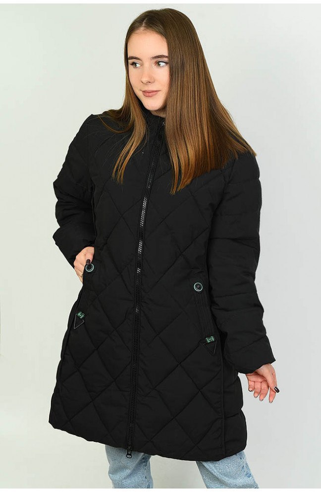 Куртка женская черная размер 3 XL 138974L