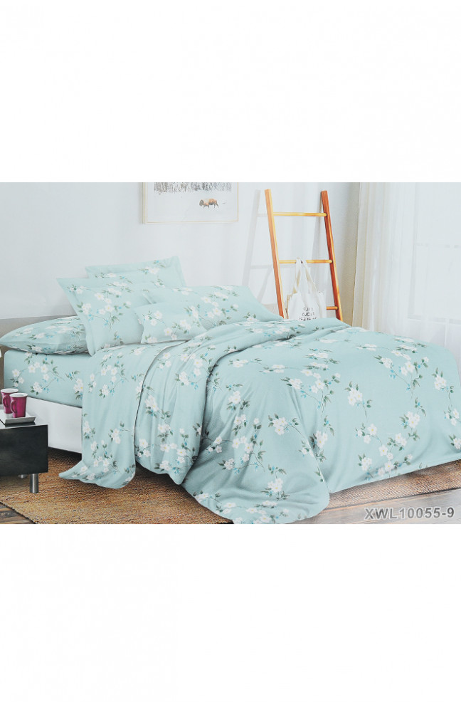 Комплект постельного белья ЕВРО мятное 139155L