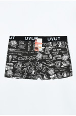 Боксеры мужские черные размер 2XL 139354L