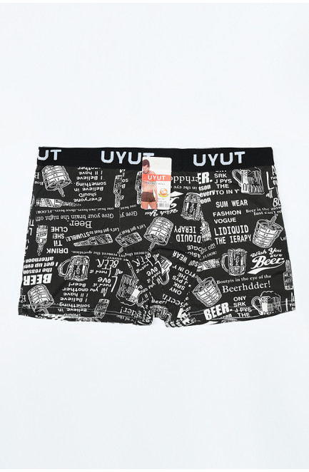 Боксеры мужские черные размер 2XL 139354L