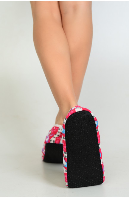 Шкарпетки-капці жіночі рожеві розмір 39-41 139425L