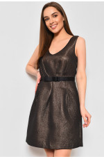 Платье женское коричневого цвета 139585L