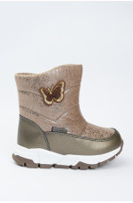 Сапоги детские коричневые девочка 140669L