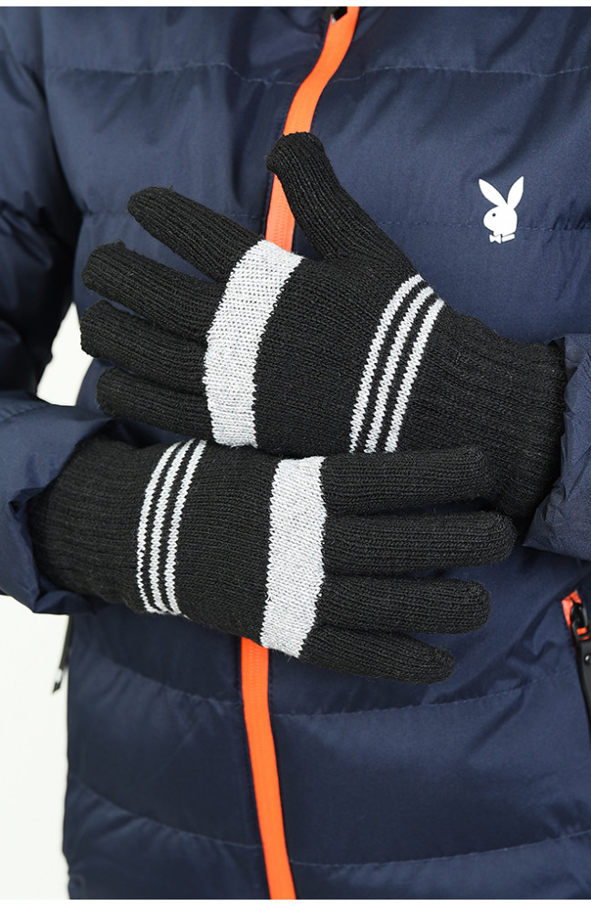 Перчаткм мужкие черные 140833L