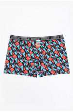 Боксеры мужские сине-красные 141191L