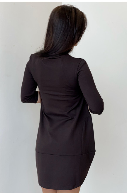 Платье женское коричневое 141430L