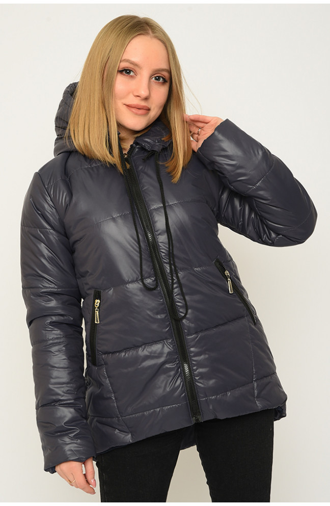 Куртка женская темно-синяя 143056L