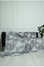 Плед серый размер 200*220 см 143167L