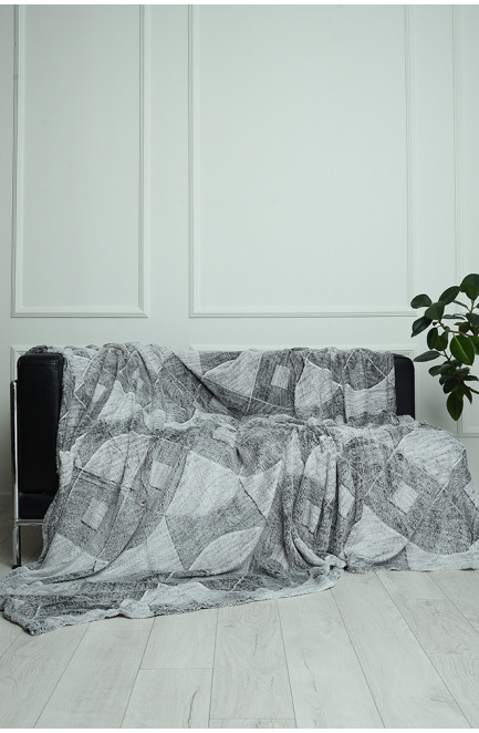 Плед серый размер 200*220 см 143167L