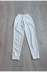 Спортивные штаны женские белые 143540L