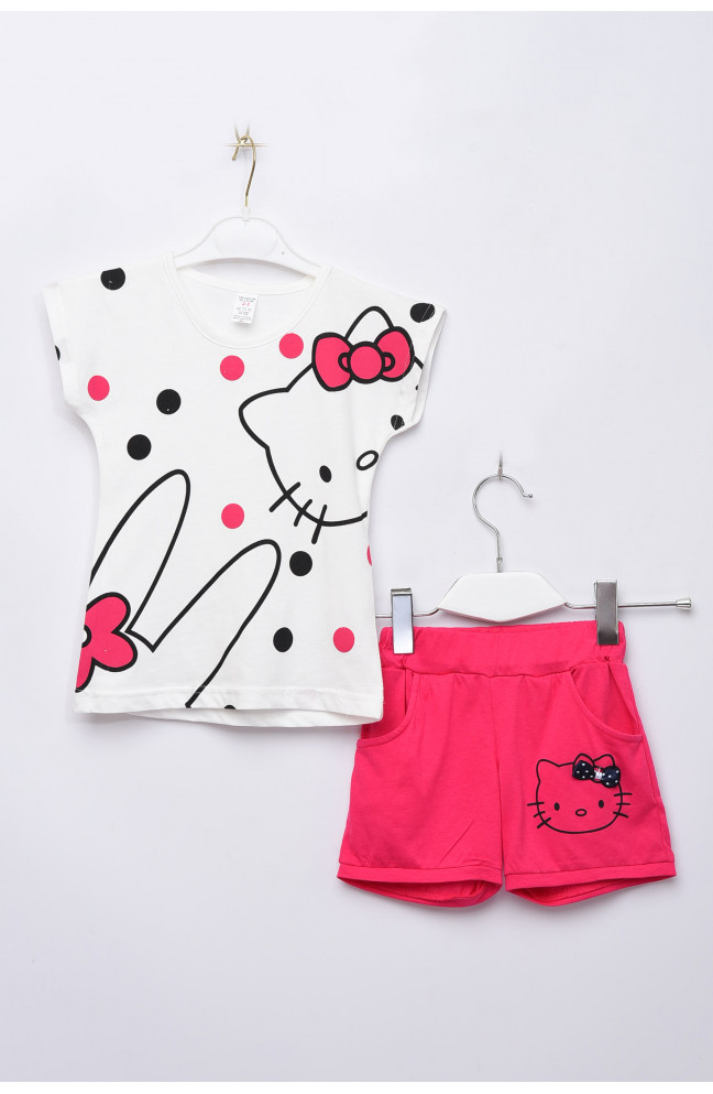 Костюм детский девочка малиновый 143822L